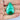 AAA+ Grade Natural Polished Malachite Crystal Teardrop Palmstones Pendants - KUSHROX Crystal Gallery