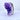 Native American Feather Mask Amethyst Moss + Blue Banded Agate Polished Crystal Skull Carving - KUSHROX Crystal Gallery