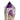 Large ametrine wand crystal display specimen with purple amethyst and yellow citrine bands on a clear quartz base.