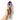Large ametrine wand crystal display specimen; purple amethyst over clear quartz, held in hand.