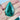 AAA+ Grade Natural Polished Malachite Crystal Teardrop Palmstones Pendants - KUSHROX Crystal Gallery