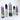 RARE Purple Banded Onyx Coexist Fluorite Crystal Generator Points - KUSHROX Crystal Gallery
