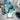 Rainbow Feather Snowflake Fluorite Polished Crystal Slab Slice on Stand with Light - KUSHROX Crystal Gallery