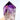 Large ametrine wand crystal decor; purple and amber hues with a clear tip.
