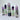 RARE Purple Banded Onyx Coexist Fluorite Crystal Generator Points - KUSHROX Crystal Gallery