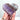 Dream Chevron Amethyst Agate Hematite Crystal Heart 💜 - KUSHROX Crystal Gallery