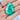 AAA+ Grade Natural Polished Malachite Crystal Teardrop Palmstones Pendants - KUSHROX Crystal Gallery