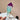Watermelon Fluorite Crystal Wand with Stand, Flashy Rainbows Green Purple - KUSHROX Crystal Gallery