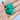 AAA+ Grade Natural Polished Malachite Crystal Teardrop Palmstones Pendants - KUSHROX Crystal Gallery