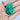 AAA+ Grade Natural Polished Malachite Crystal Teardrop Palmstones Pendants - KUSHROX Crystal Gallery