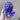 Native American Feather Mask Amethyst Moss + Blue Banded Agate Polished Crystal Skull Carving - KUSHROX Crystal Gallery