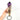 Large ametrine wand crystal display specimen by KUSHROX Crystal Gallery; purple amethyst transitions to citrine.