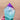 Watermelon Fluorite Crystal Wand with Stand, Flashy Rainbows Green Purple - KUSHROX Crystal Gallery