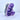 Native American Feather Mask Amethyst Moss + Blue Banded Agate Polished Crystal Skull Carving - KUSHROX Crystal Gallery