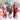 SET OF 3 - AAA+ Grade Fire Quartz Crystal Points with Rainbow Flashes - KUSHROX Crystal Gallery