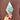 Bespoke Green Fluorite Crystal Diamond Carving with Flashy Rainbows - KUSHROX Crystal Gallery