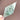 Bespoke Green Fluorite Crystal Diamond Carving with Flashy Rainbows - KUSHROX Crystal Gallery