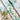 Large Green Baby Blue Moss Agate Polished Crystal Obelisk Towers - KUSHROX Crystal Gallery