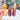 SET OF 3 - AAA+ Grade Fire Quartz + Golden Healer Crystal Points with Rainbow Flashes - KUSHROX Crystal Gallery
