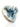 Celestite Crystal Geode Heart - KUSHROX Crystal Gallery