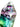 Rainbow Fluorite Crystal Generator Tower - KUSHROX Crystal Gallery